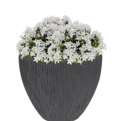 Bloempotten-Pro Garden Plantenpot - Tuin - kunststof - antraciet - 31 x 32 cm