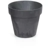 Prosperplast Bloempot - antraciet - betonlook - 30 cm