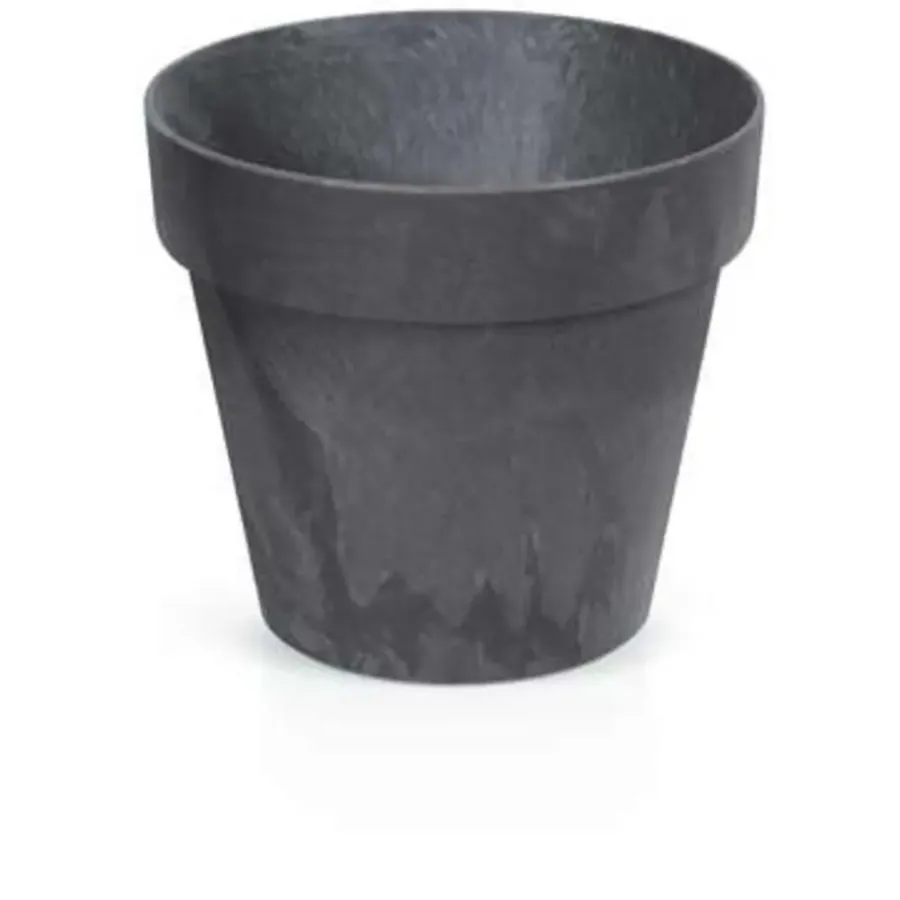 Prosperplast Bloempot - antraciet - betonlook - 30 cm
