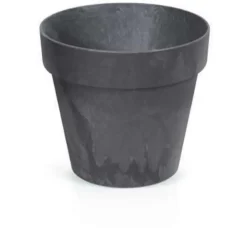 Prosperplast Bloempot - antraciet - betonlook - 30 cm