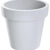 Bloempotten-Prosperplast Bloempot - D35 x H31 cm - wit - kunststof
