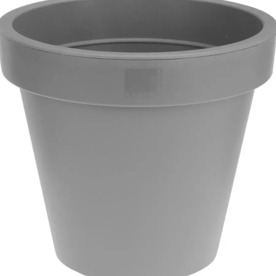 Prosperplast Bloempot - D50 x H42 cm - lichtgrijs - kunststof