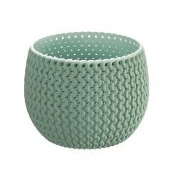 Bloempotten-Prosperplast Bloempot Splofy - mintgroen - kunststof - 18 cm
