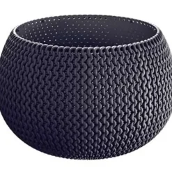 Bloempotten-Prosperplast Bloempot Splofy - antraciet - 4 l - 29 cm