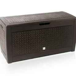 Prosperplast Opbergbox - bruin - 310 liter - 119 x 48 x 60 cm