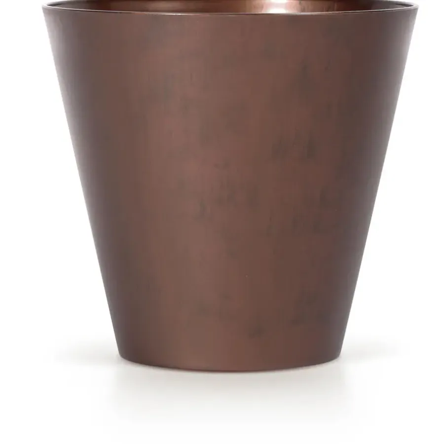 Prosperplast plantenpot - kunststof - brons - D30 x H28 cm