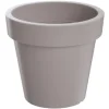 Bloempotten-Prosperplast Plantenpot - kunststof - taupe - 25 cm