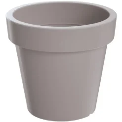 Bloempotten-Prosperplast Plantenpot - kunststof - taupe - 25 cm