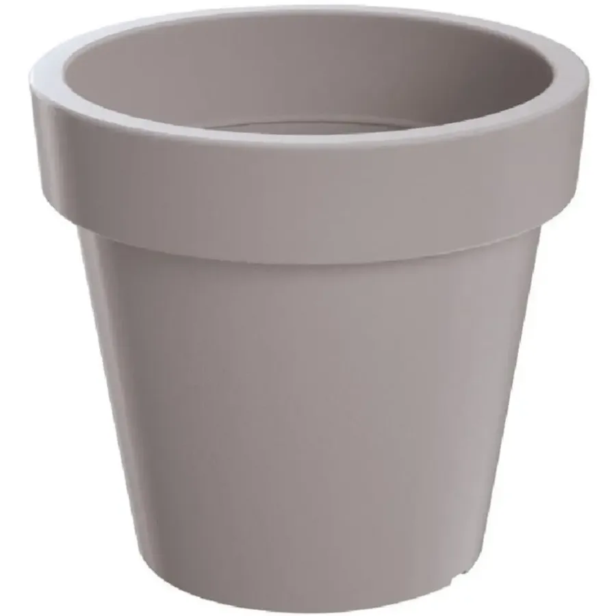 Bloempotten-Prosperplast Plantenpot - kunststof - taupe - 25 cm
