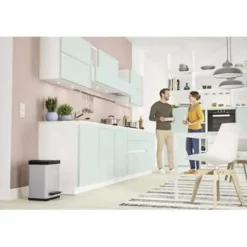 Prullenbakken-Hailo Prullenbak Oko Duo Plus RVS 2x9L M -