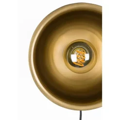Puur - Dudley wandlamp rond S - zwart/goud