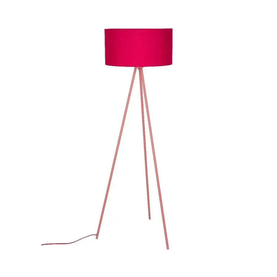 Staande Lampen-Puur - Renato vloerlamp - rood