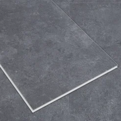 Pvc Vloeren-Leen Bakker PVC vloer Klik Elegance - Concrete Anthracite - 2,253 m2