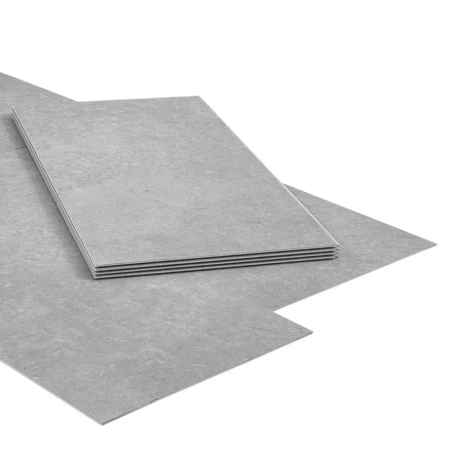 Pvc Vloeren-Leen Bakker PVC vloer Klik Elegance - Concrete Inidum - 2,253 m2