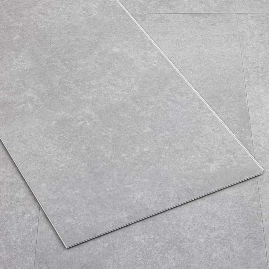 Pvc Vloeren-Leen Bakker PVC vloer Klik Elegance - Concrete Inidum - 2,253 m2