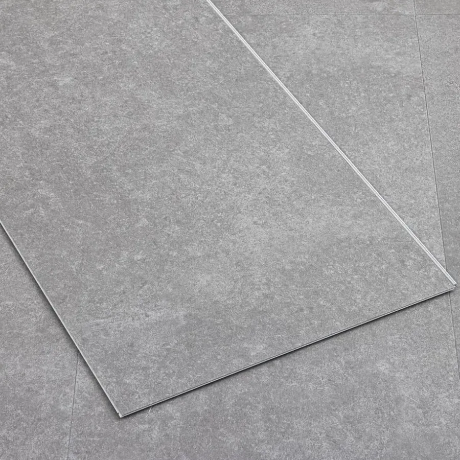 Pvc Vloeren-Leen Bakker PVC vloer Klik Elegance - Concrete Steel - 2,253 m2