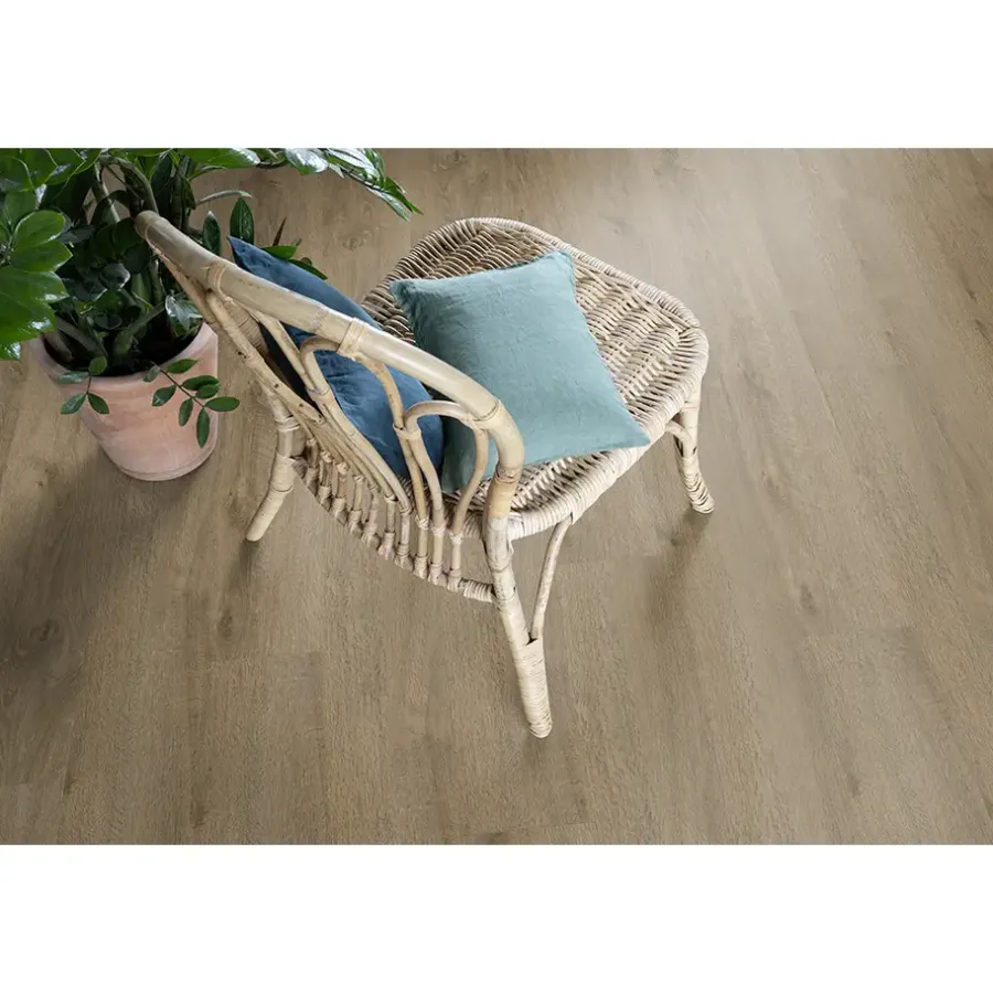 Leen Bakker PVC vloer Klik Lock 20 - Lumber Fauve - 1,93m2
