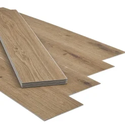 Pvc Vloeren-Leen Bakker PVC vloer Klik Resist - Oak Toffee - 2,17 m2