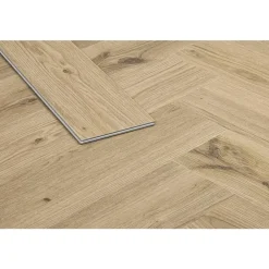 Pvc Vloeren-Leen Bakker PVC vloer Klik Visgraat - Oak Naturel - 1,28 m2