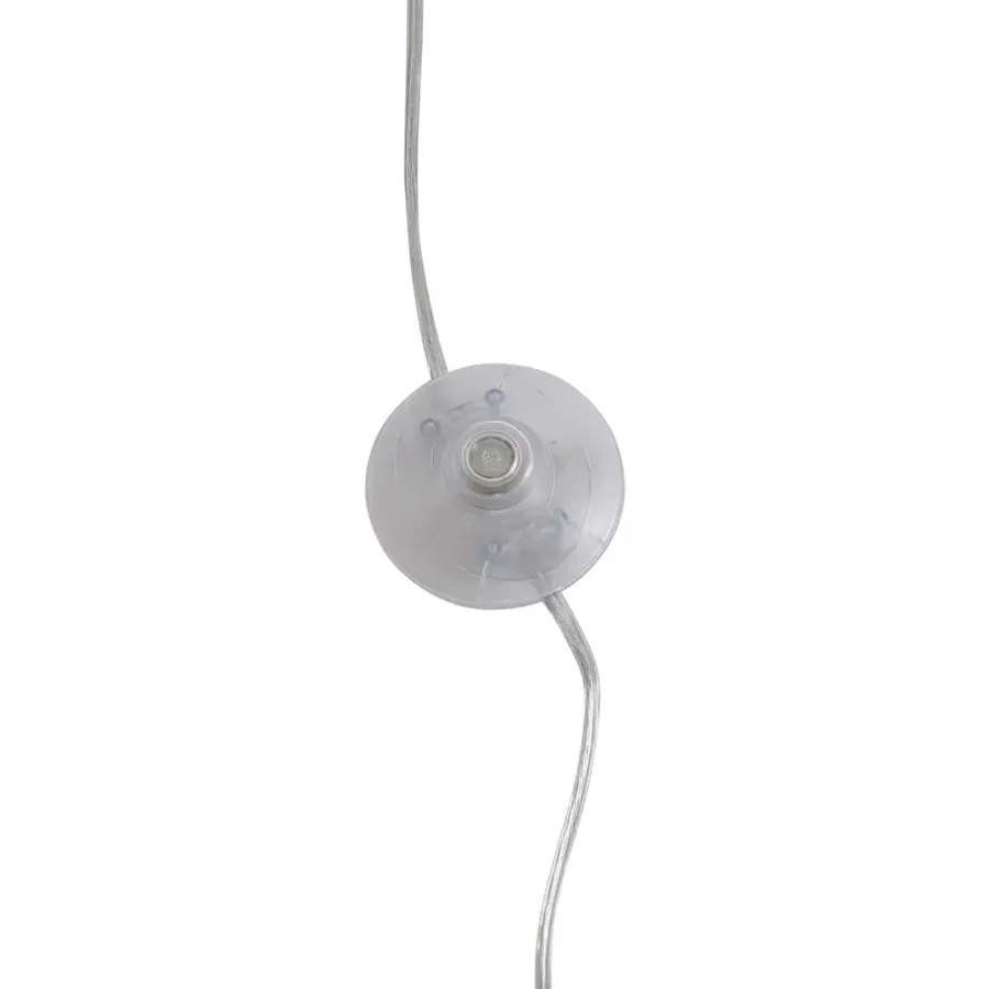 QAZQA booglampen arc-basic zilverkleurig e27