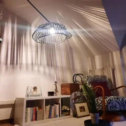 Booglampen-QAZQA booglampen pua zwart e27