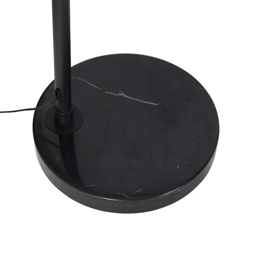 QAZQA booglampen xxl zwart e27