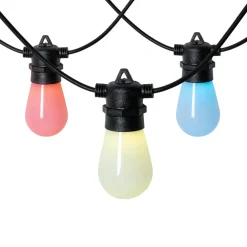 QAZQA buitenlampen chill zwart geïntegreerde led