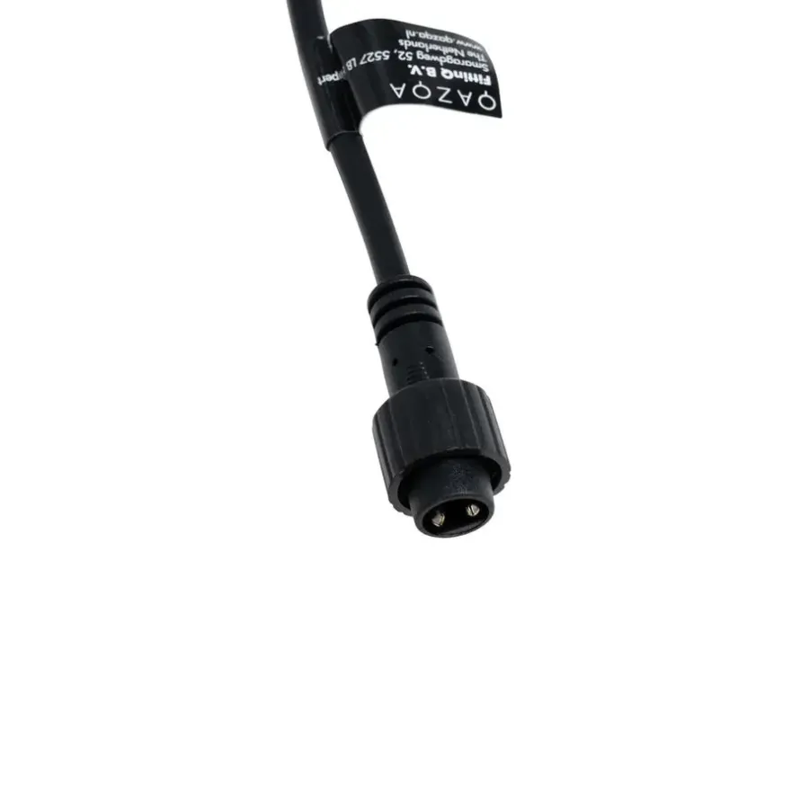 QAZQA buitenlampen malai wit geïntegreerde led