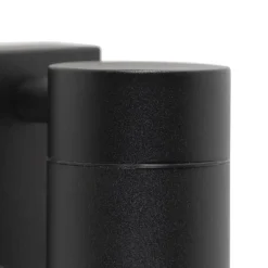 Buitenverlichting|Buitenlampen Met Sensor-QAZQA buitenlampen met sensor solo zwart gu10