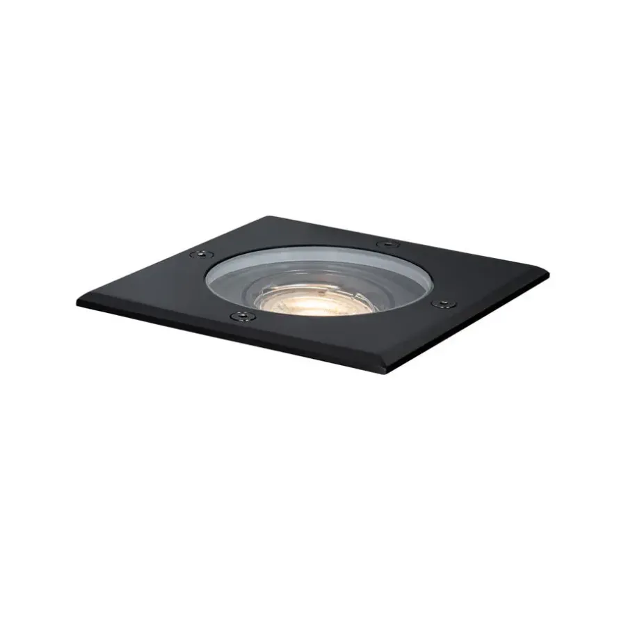 Buitenverlichting|Grondspots-QAZQA grondspots delux zwart gu10