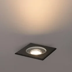Buitenverlichting|Grondspots-QAZQA grondspots delux zwart gu10