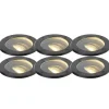 Buitenverlichting|Grondspots-QAZQA grondspots delux zwart gu10