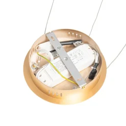 Hanglampen-QAZQA hanglampen anello goudkleurig geïntegreerde led