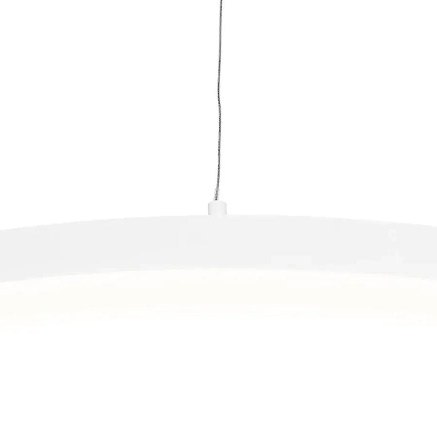 QAZQA hanglampen anello wit geïntegreerde led