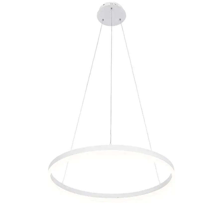 QAZQA hanglampen anello wit geïntegreerde led