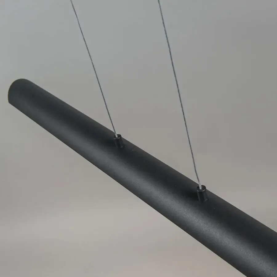 Hanglampen-QAZQA hanglampen balo zwart geïntegreerde led