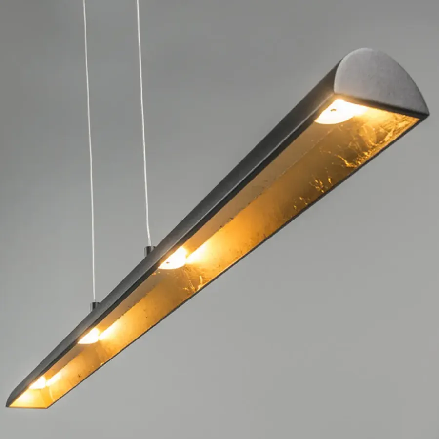 Hanglampen-QAZQA hanglampen balo zwart geïntegreerde led