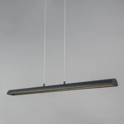Hanglampen-QAZQA hanglampen balo zwart geïntegreerde led