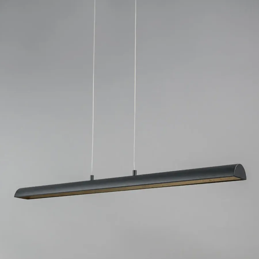 Hanglampen-QAZQA hanglampen balo zwart geïntegreerde led