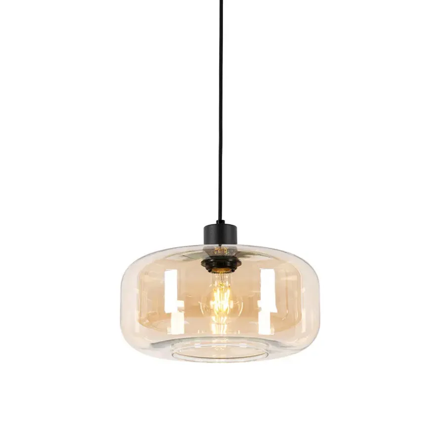 Hanglampen-QAZQA hanglampen bizle beige e27