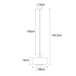 Hanglampen-QAZQA hanglampen bizle beige e27