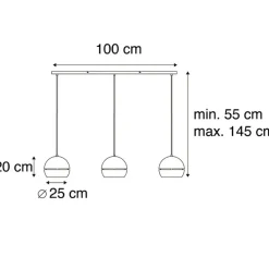 Hanglampen-QAZQA hanglampen buell hl zwart e27