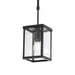 Buitenverlichting-QAZQA hanglampen buiten charlois zwart e27