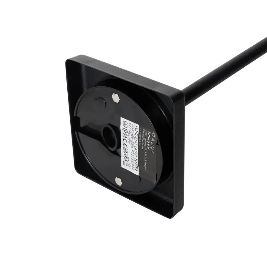 Buitenverlichting-QAZQA hanglampen buiten charlois zwart e27