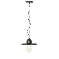 QAZQA hanglampen buiten kansas groen e27