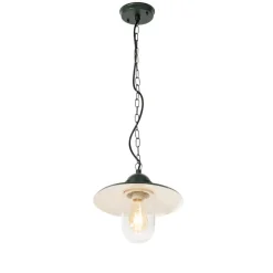 QAZQA hanglampen buiten kansas groen e27