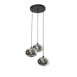 Hanglampen-QAZQA hanglampen busa zwart e27