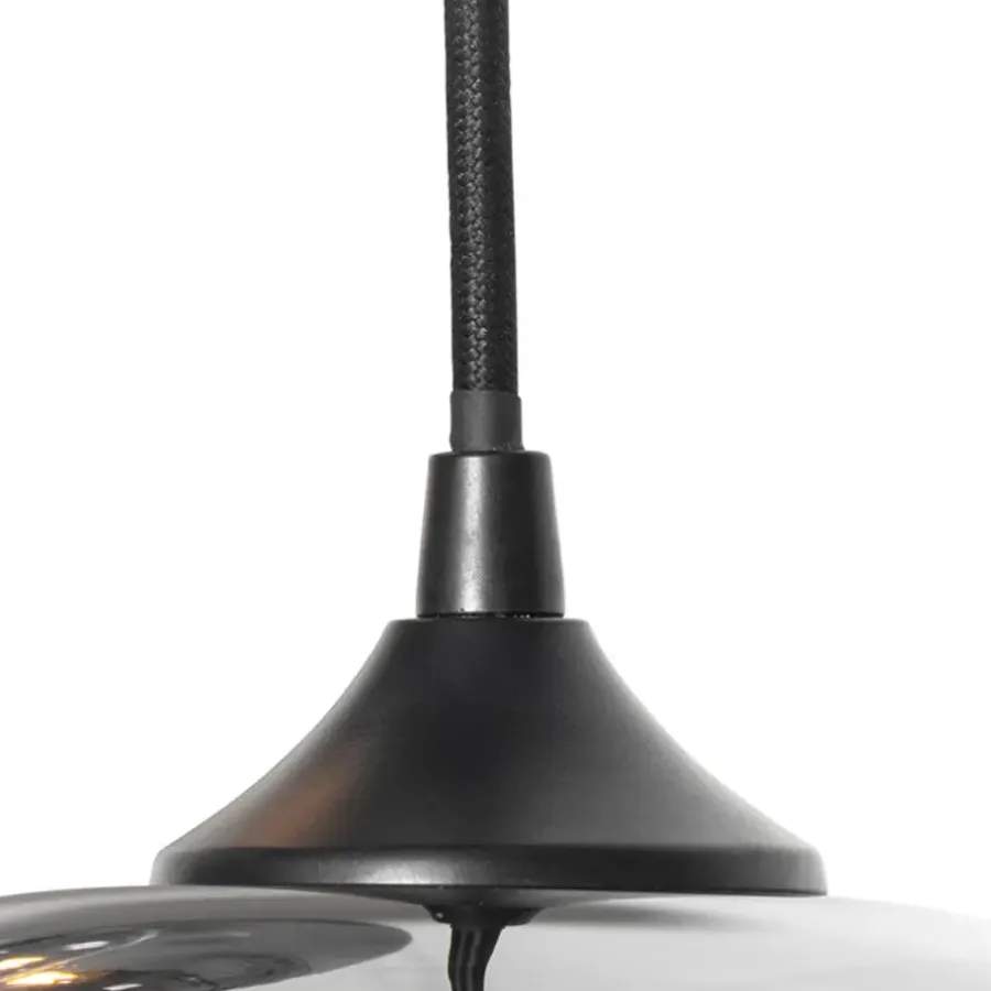 Hanglampen-QAZQA hanglampen busa zwart e27