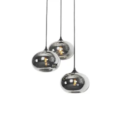 Hanglampen-QAZQA hanglampen busa zwart e27