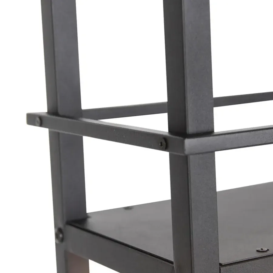 Hanglampen-QAZQA hanglampen cage rack zwart e27